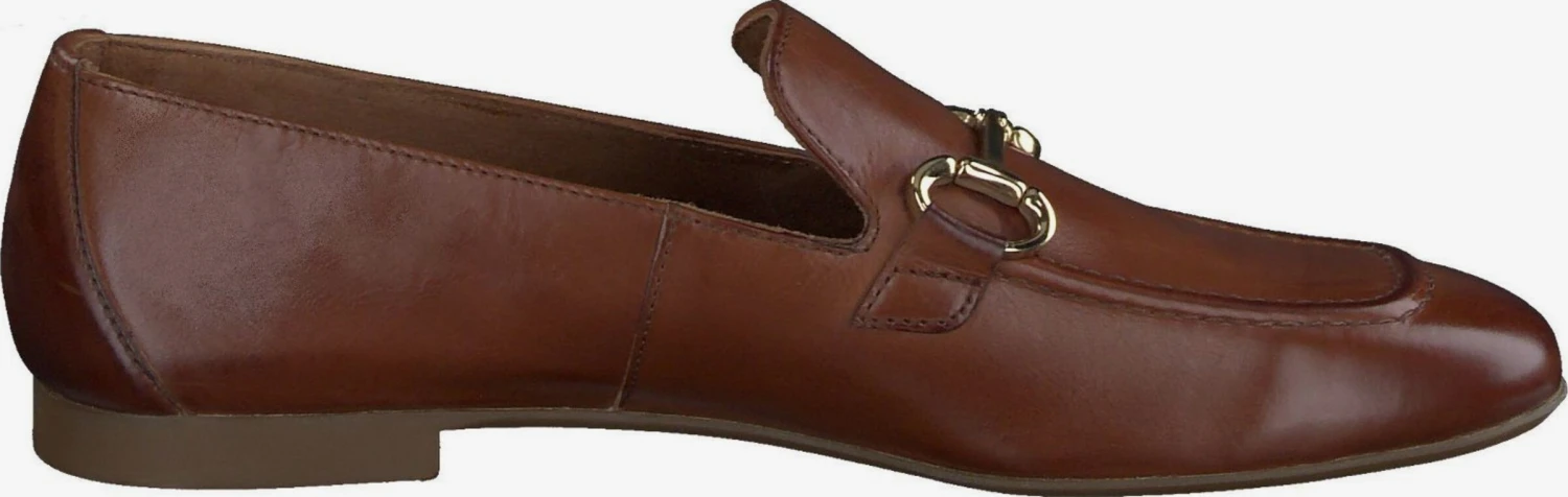 Paul Green Loafers Instappers Dames Cognac 4 Paul Green Loafers Instappers Dames Cognac - Afbeelding 4