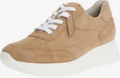 Paul Green Fashion Sneakers Sneakers Laag Dames Lichtbruin