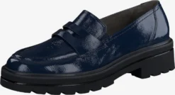 Paul Green Loafers Instappers Dames Donkerblauw