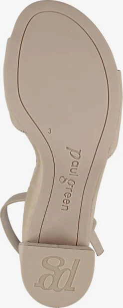 Paul Green Sandalen Met Hak Sandaal Dames Beige -Paul Green de1f9320228f5c4528d070cf4fa7503c scaled