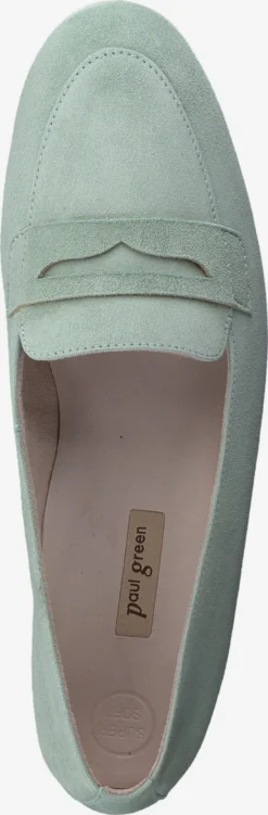 Paul Green Loafers Instappers Dames Mintgroen -Paul Green de5e8772c25814b9e2089b228b537e95 scaled