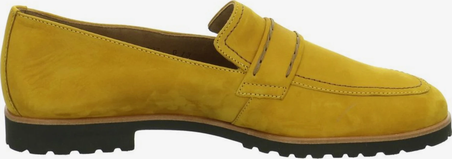 Paul Green Loafers Instappers Dames Mosterd 3 Paul Green Loafers Instappers Dames Mosterd - Afbeelding 3