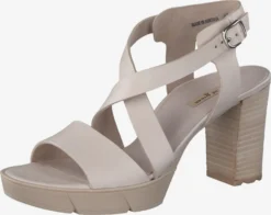 Paul Green Sandalen Met Hak Sandaal Dames Taupe