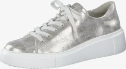 Paul Green Fashion Sneakers Sneakers Laag SUPER SOFT Dames Zilver