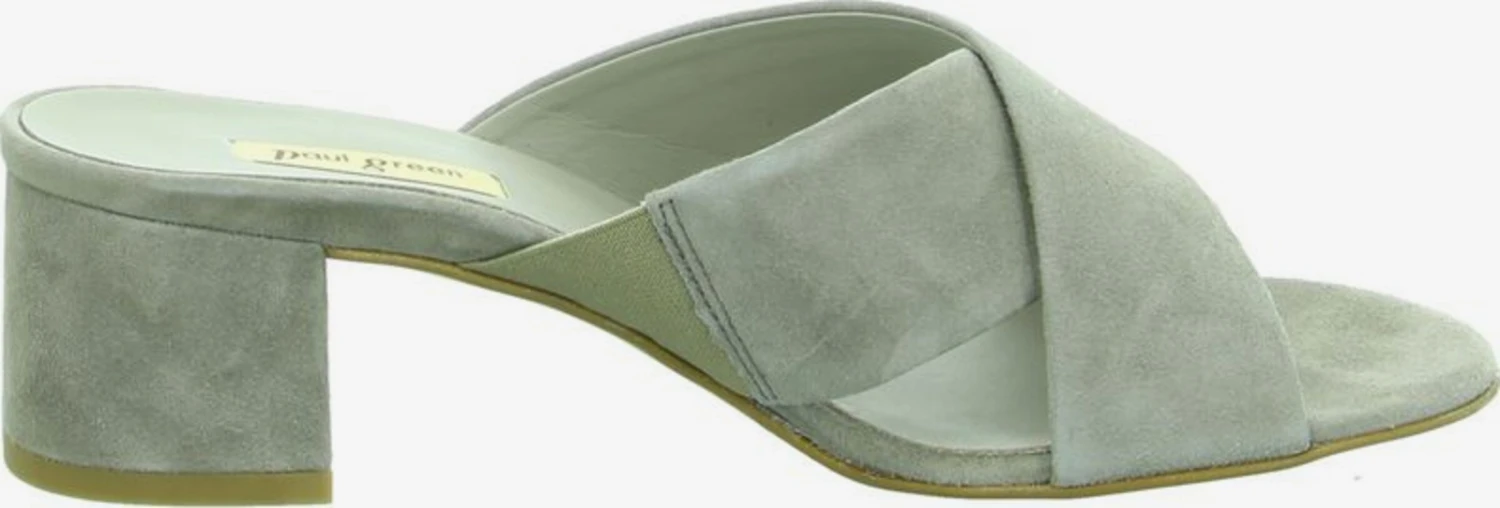 Paul Green Sandalen Met Hak Muiltjes Dames Lichtgrijs 4 Paul Green Sandalen Met Hak Muiltjes Dames Lichtgrijs - Afbeelding 4