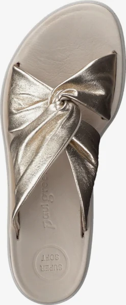 Paul Green Klassieke Muiltjes Muiltjes Dames Goud -Paul Green e86bc324a8e77cd7eeaba19cf2654ddd scaled