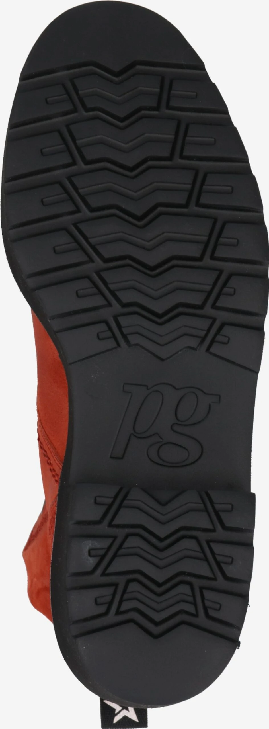 Paul Green Enkellaarsjes Veterlaarsjes Dames Roestrood 3 Paul Green Enkellaarsjes Veterlaarsjes Dames Roestrood - Afbeelding 3