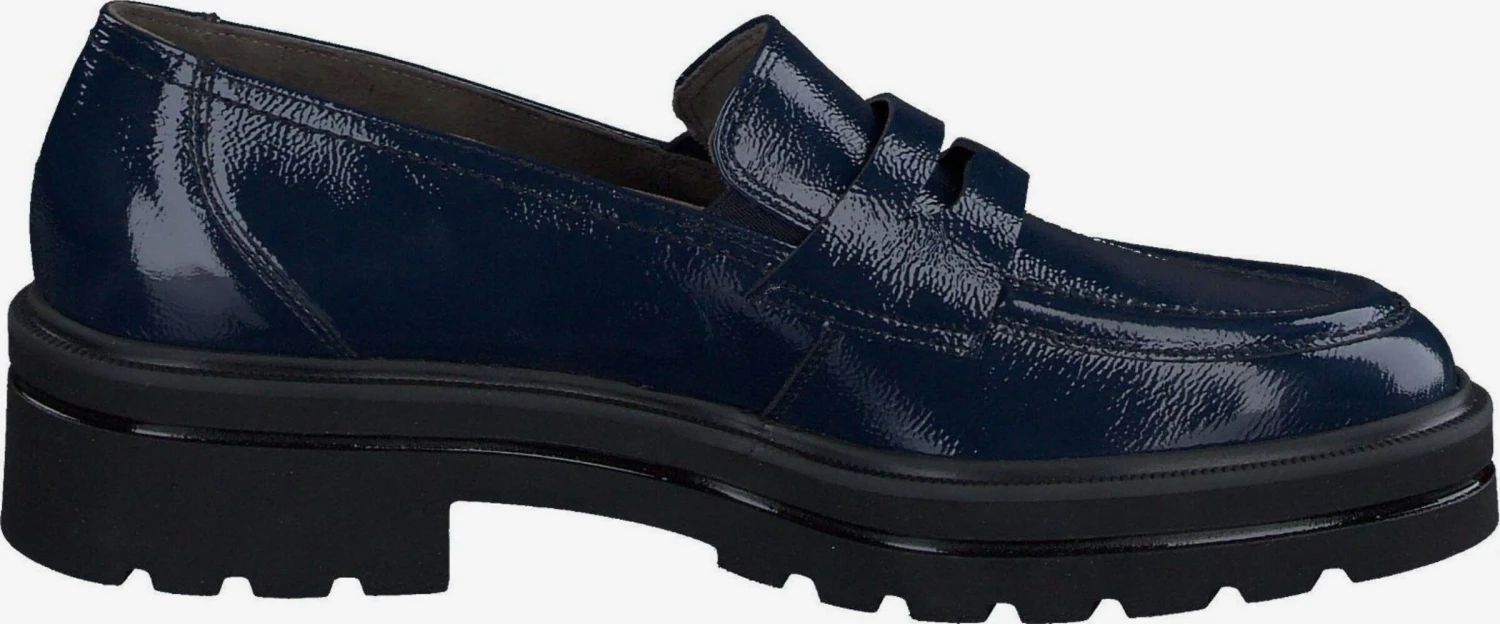 Paul Green Loafers Instappers Dames Donkerblauw 3 Paul Green Loafers Instappers Dames Donkerblauw - Afbeelding 3