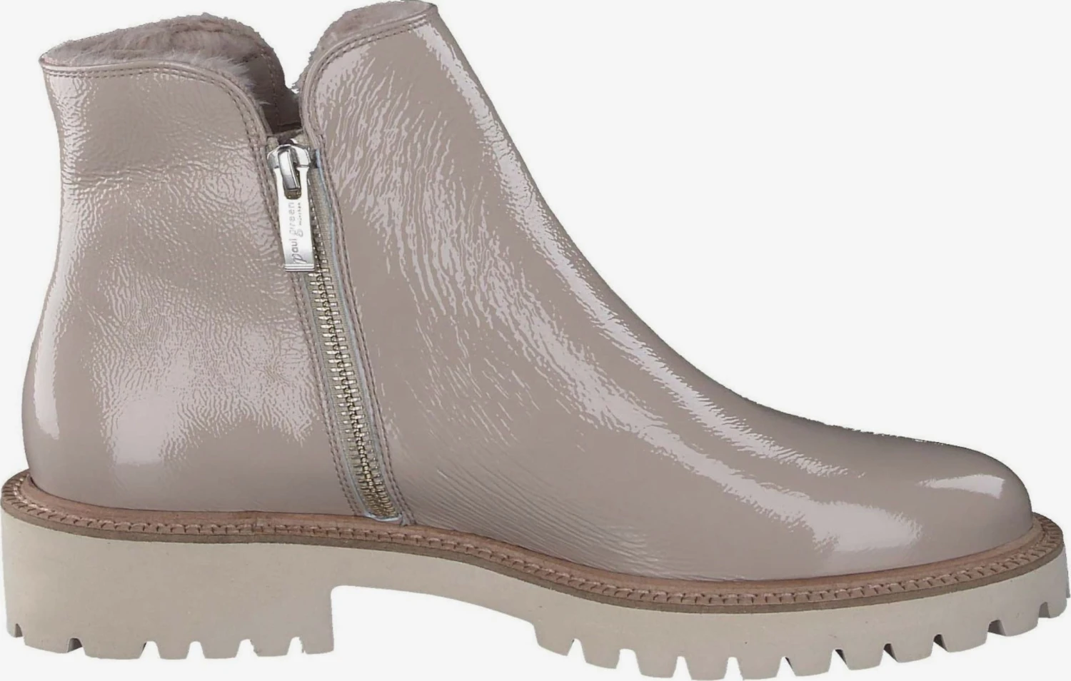 Paul Green Overige Enkellaarsjes Enkellaarsje Dames Taupe 4 Paul Green Overige Enkellaarsjes Enkellaarsje Dames Taupe - Afbeelding 4