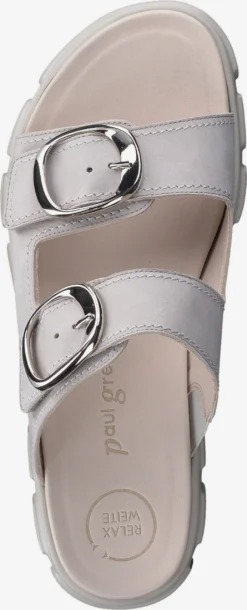 Paul Green Sandalen Met Hak Muiltjes Dames Wit -Paul Green ef5b183630a9cf25f625c327a36b2799 scaled