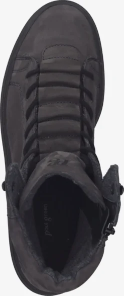 Paul Green Enkellaarsjes Veterlaarsjes Dames Grafiet -Paul Green f60373d83fde0c37384796d2526c4424 scaled