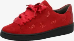 Paul Green Fashion Sneakers Sneakers Laag Dames Rood