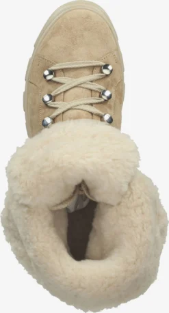 Paul Green Enkellaarsjes Veterlaarsjes Dames Nude / Lichtbeige -Paul Green f9a44fe7e74f3f560400d3093adb83c7 scaled