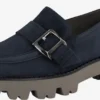 Paul Green Loafers Instappers Dames Blauw