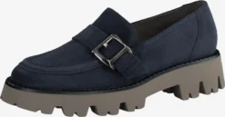 Paul Green Loafers Instappers Dames Blauw