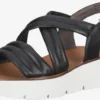 Paul Green Sandalen Met Hak Sandalen Met Riem Dames Zwart