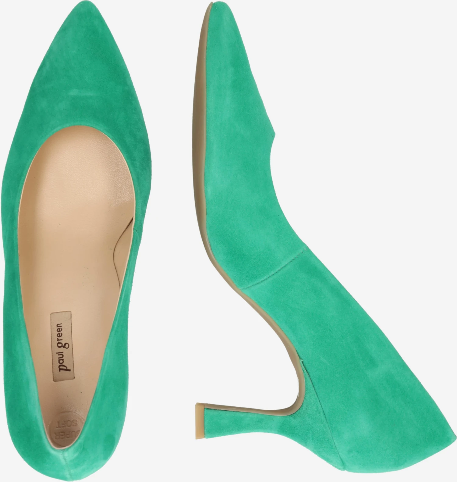 Paul Green Klassieke Pumps Pumps Dames Jade Groen 2 Paul Green Klassieke Pumps Pumps Dames Jade Groen - Afbeelding 2